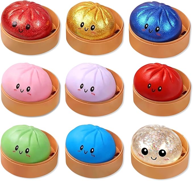 Mystery Dumpling Squishy (1 Random Piece)