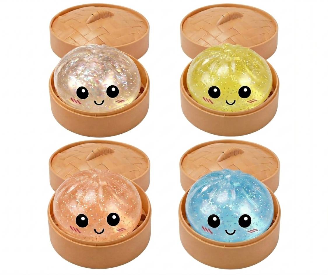 Mystery Dumplings Squishy (4 Pezzi Random)